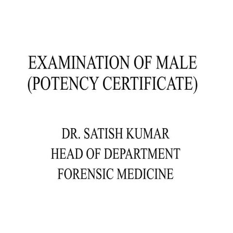  Determination of potency