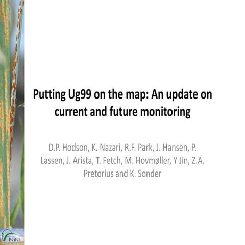 Hodson putting ug99 on the mapv2