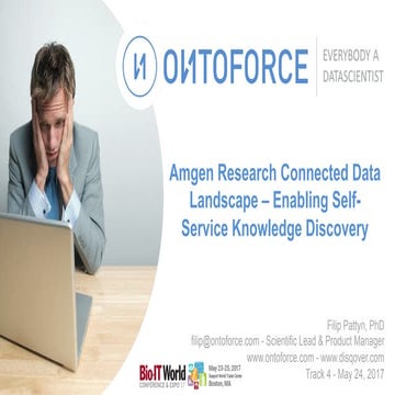 BioIT 2017 - Ontoforce and Amgen Gene Knowledge Discovery