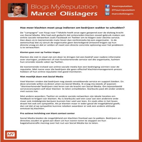 Hoeveel klachten moet Youp nog indienen om bedrijven wakker te schudden?