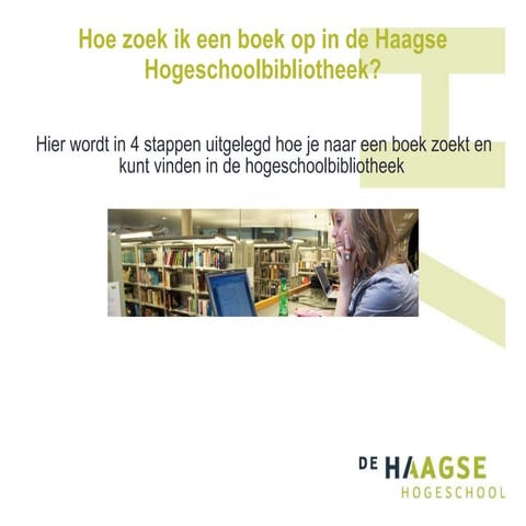 Hoe zoek je een boek