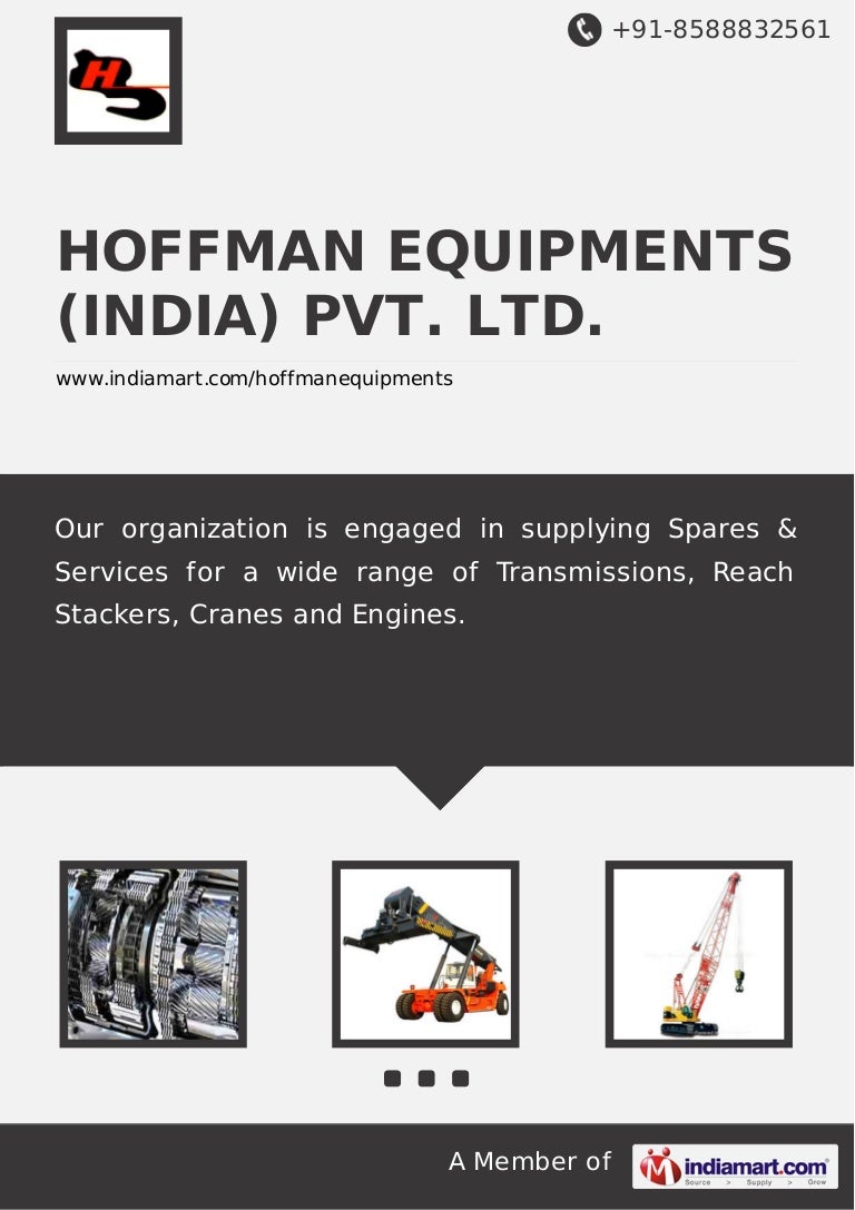 HOFFMAN EQUIPMENTS (INDIA) PVT. LTD., Mumbai, Transmission Spare