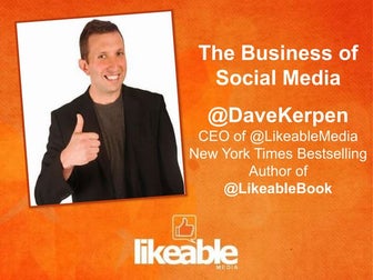 The Business of Social Media 