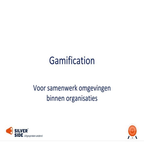 Presentatie Gastcollege Gamification voor Hogeschool Utrecht - ICT opleiding
