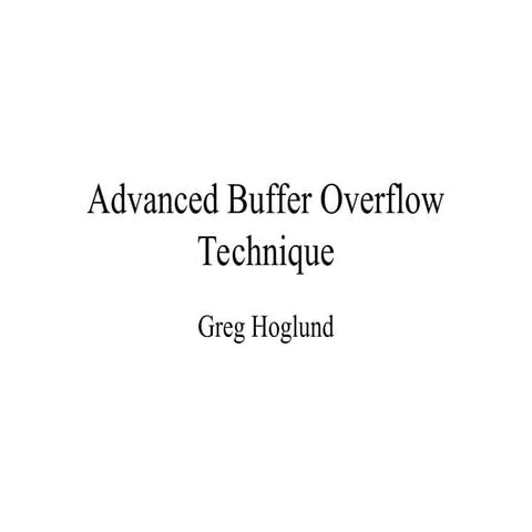 Hoglund-Buffer-OverflowCh03-bufferOverFlow-attack.ppt.ppt