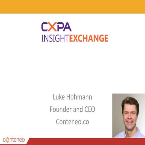 CXPA 2016 Keynote: Designing for Collaboration and Deliberation