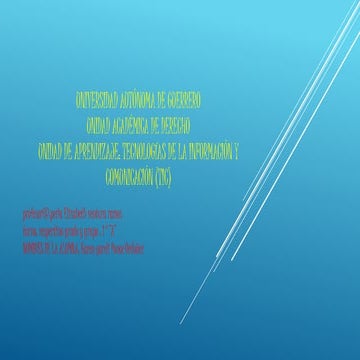 Hoja de calculo excel