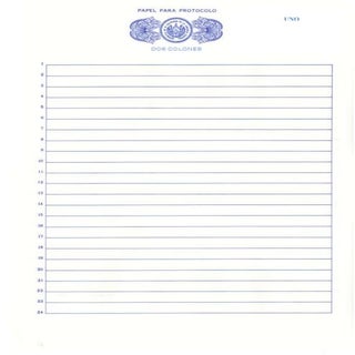 Formato hoja de protocolo