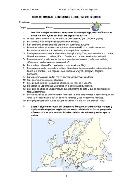 Hoja De Trabajo Sobre El Mapa De Estados Unidos Renovación De Visa De