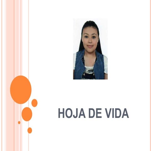 Hoja de vida