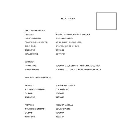 Hoja de vida 11 a wb