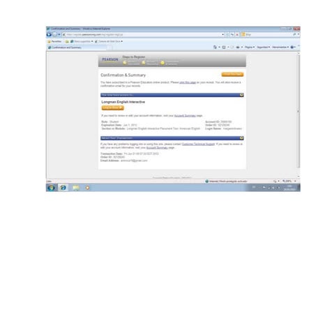 Hoja d ingles d margaret