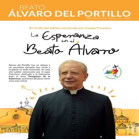 Hoja informativa beato Alvaro del Portillo (2025)