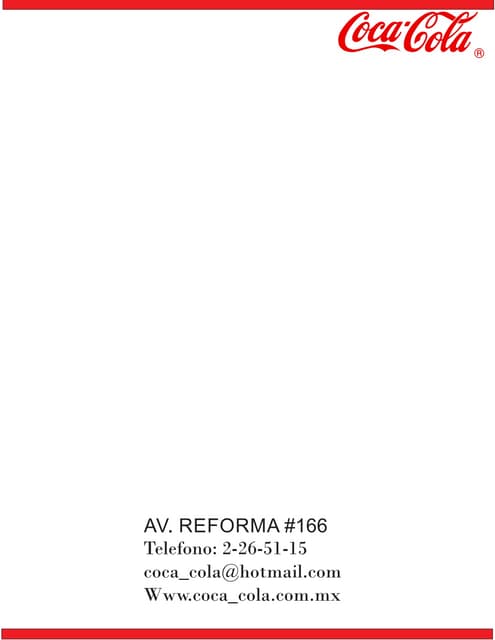 hoja membretada formato de carta membretada