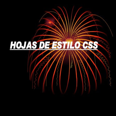 Hojas de calculo CSS