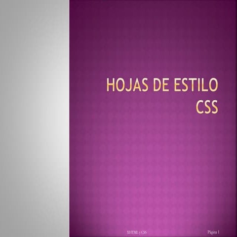 Hojas de estilo