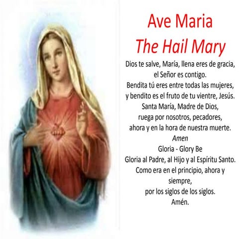 Hojas y rezos catolicos | PPTX