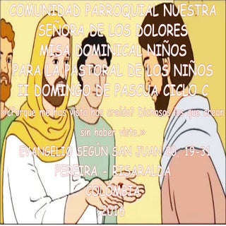 Hojita evangelio domingo ii de pasc...