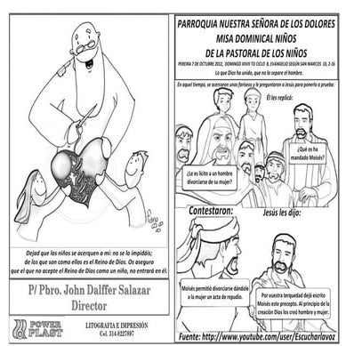 Hojita  evangelio domingo xxvii to b bn