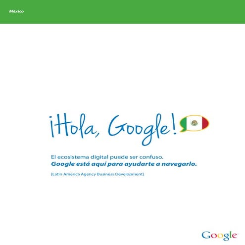 Hola google mexico