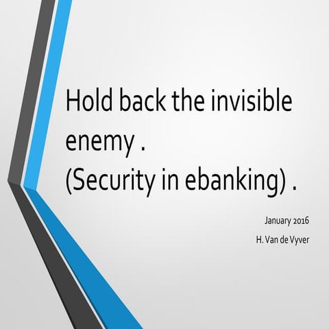 Hold back the invisible enemy