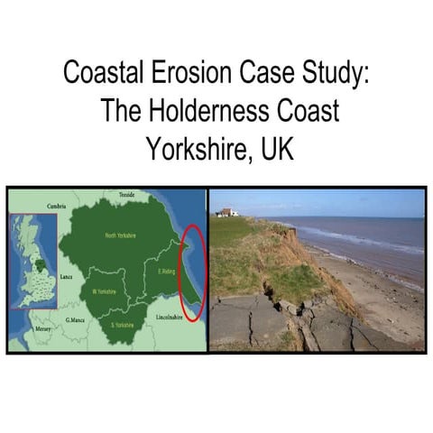 Holderness coastal erosion case study