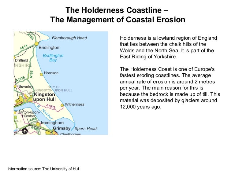 Holderness Coastline Management