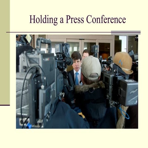 Press conference | PPTX