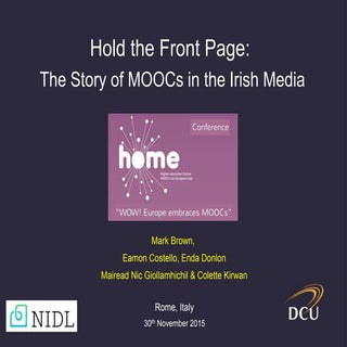 Hold the Front Page: The Story of M...