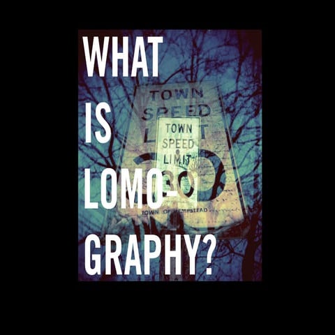 High School Holga Photography Lesson