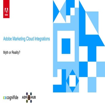 Adobe Marketing Cloud Integrations: Myth or Reality? by Holger Marsen