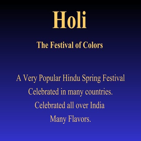 Holi