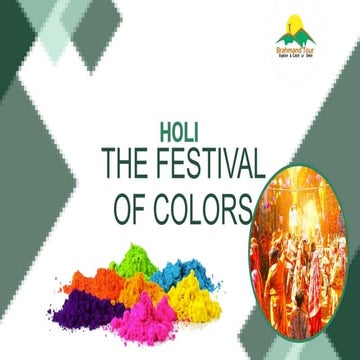Holi - The Festival of Colors 