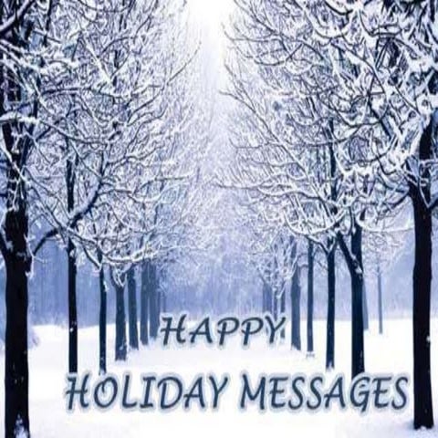 Holiday Wishes Messages Examples
