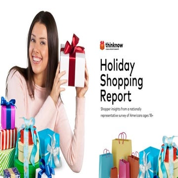 ThinkNow Holiday Shopping Report -- 2023