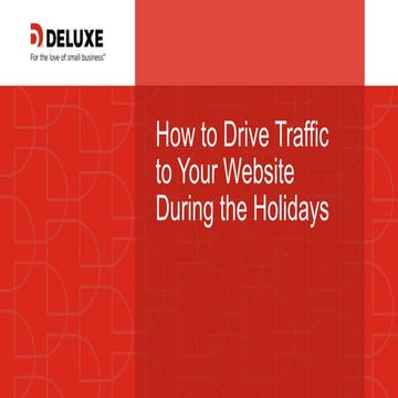 How to Drive Traffic to Your Website During the Holidays