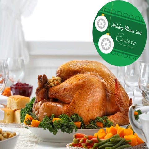 Holiday Menus 2011