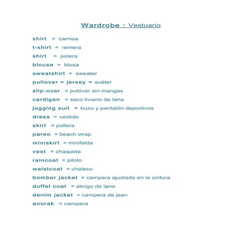 Holidays   Vocabulary Ma Julia