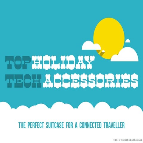 Holiday tech accessories by Neomobile
