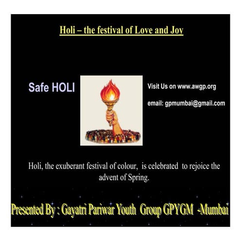 Holi Ppt