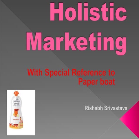 Holistic marketing