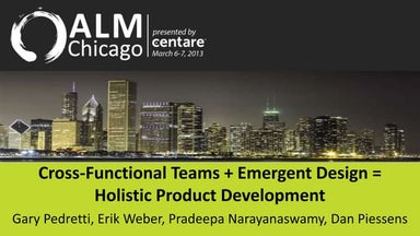 Holistic Product Development