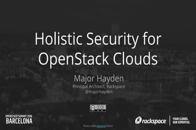 Holistic Security for OpenStack Clouds