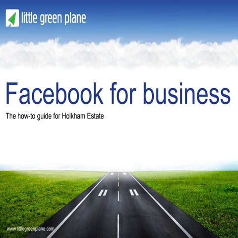 Holkham facebook training 23 jul12