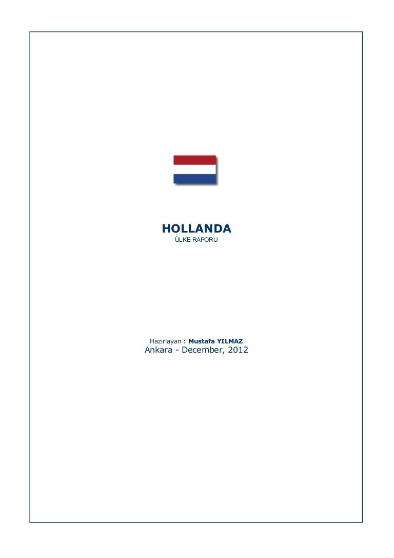 hollanda ulke raporu 2013
