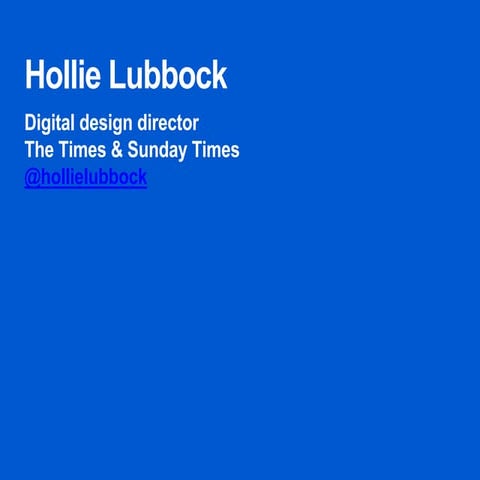 Working with designers