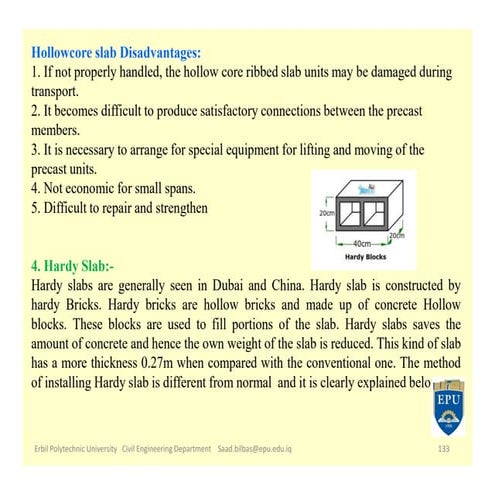 Slabs and types | PDF