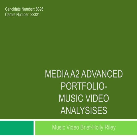 RESEARCH: A2 Media Music Video Analysis (Alternative Genre)