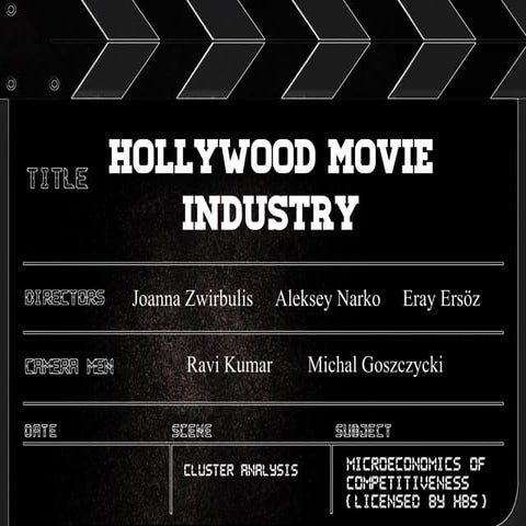 Hollywood Motion Picture Cluster