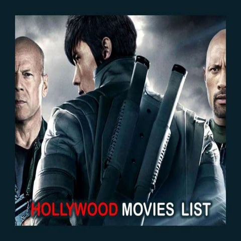 Hollywood movies list